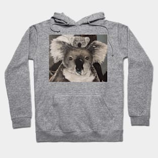 Koala mom and baby Hoodie